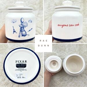 Rae Dunn Pixar Ratatouille Remi Jar Canister